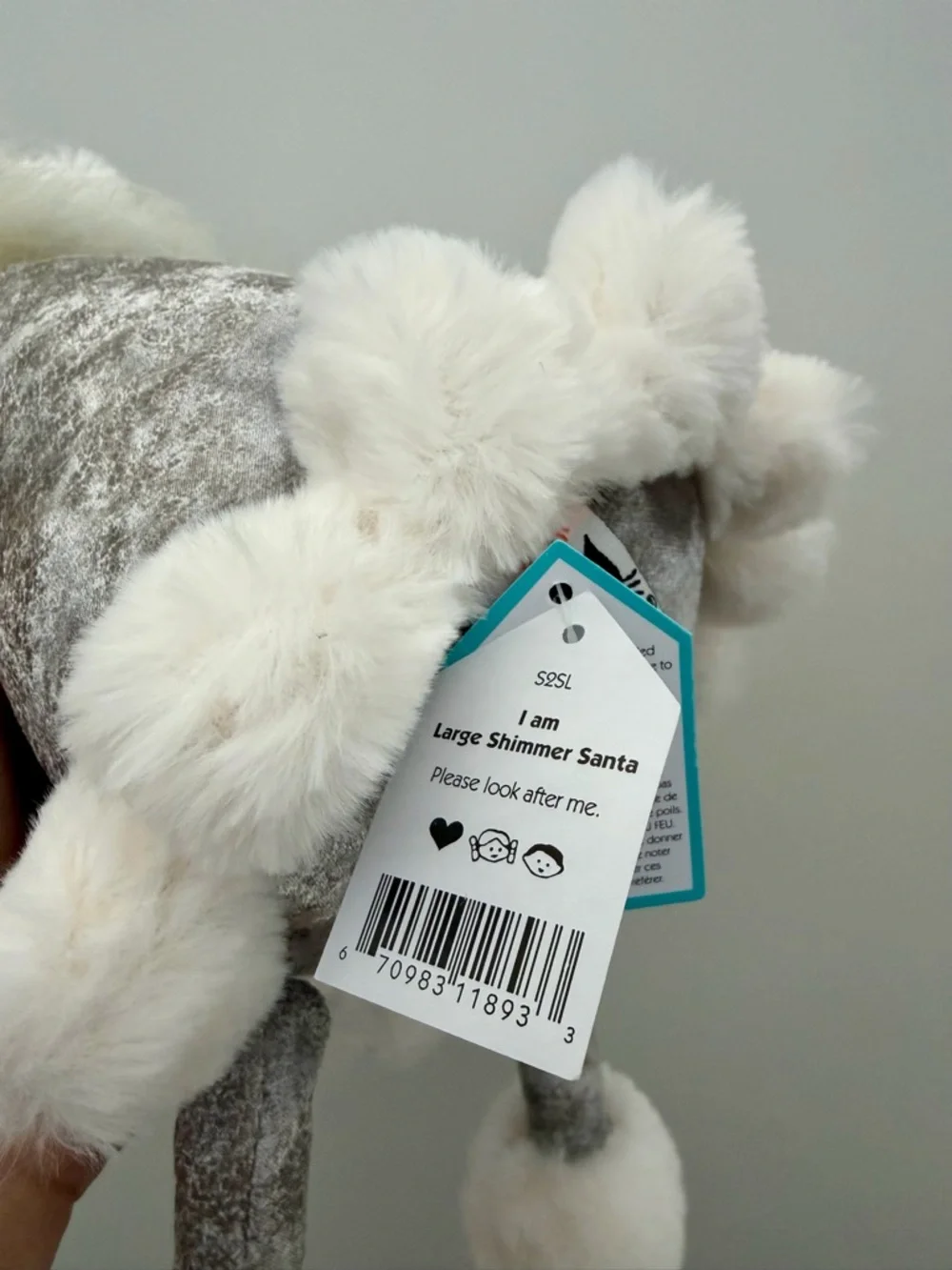 🎅🏻𝐀𝐮𝐭𝐡𝐞𝐧𝐭𝐢𝐜 𝐉𝐞𝐥𝐥𝐲𝐜𝐚𝐭 𝐋𝐚𝐫𝐠𝐞 𝐒𝐡𝐢𝐦𝐦𝐞𝐫 𝐒𝐚𝐧𝐭𝐚🎅🏻 - Picture 3 of 4